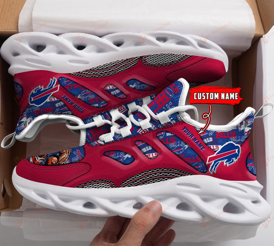 Ideafootwear Buffalo Bills NFL Max Soul Shoes Sneakers For Men And Women