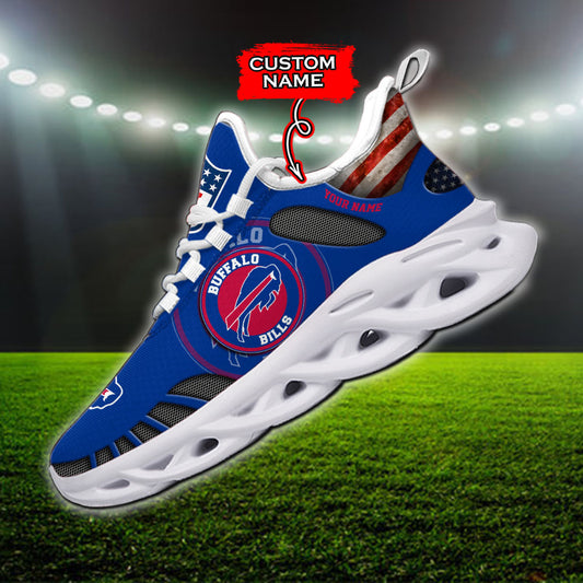 Ideafootwear Buffalo Bills NFL Max Soul Shoes Sneakers For Men And Women