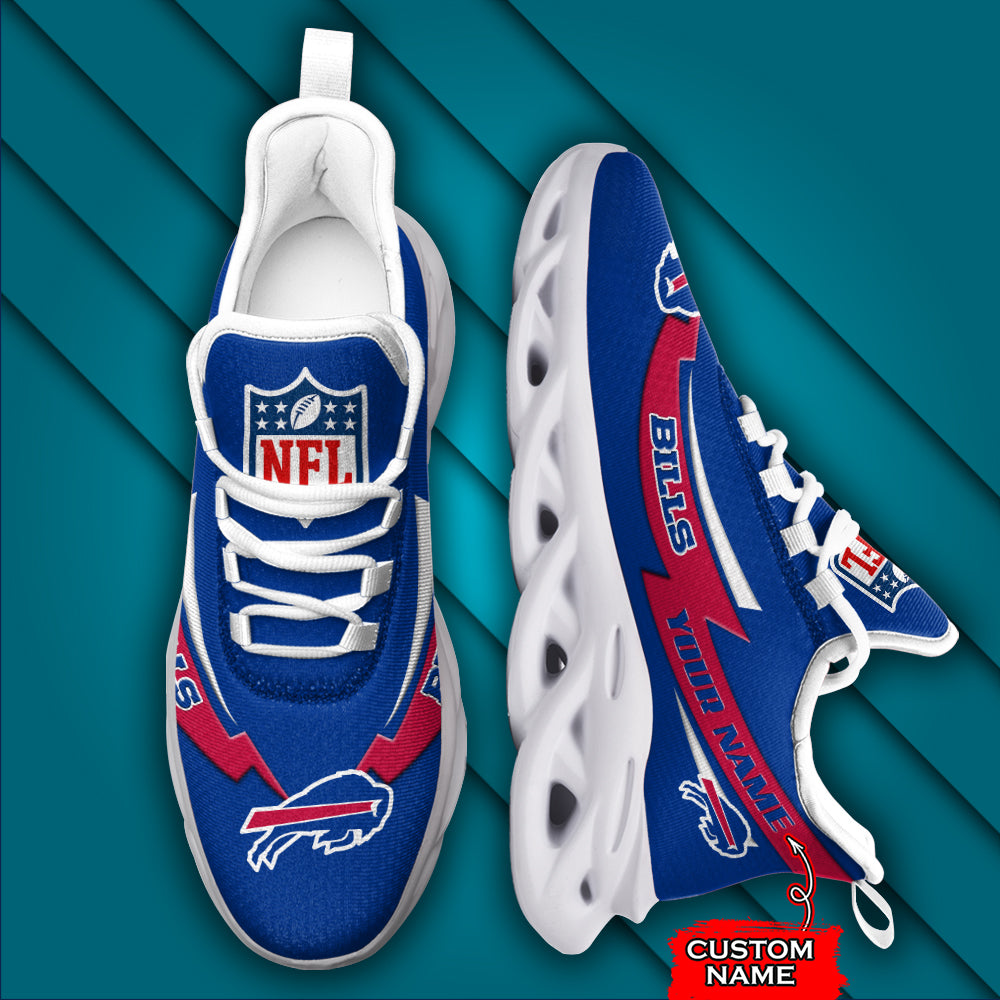 Ideafootwear Buffalo Bills NFL Max Soul Shoes Sneakers For Men And Women