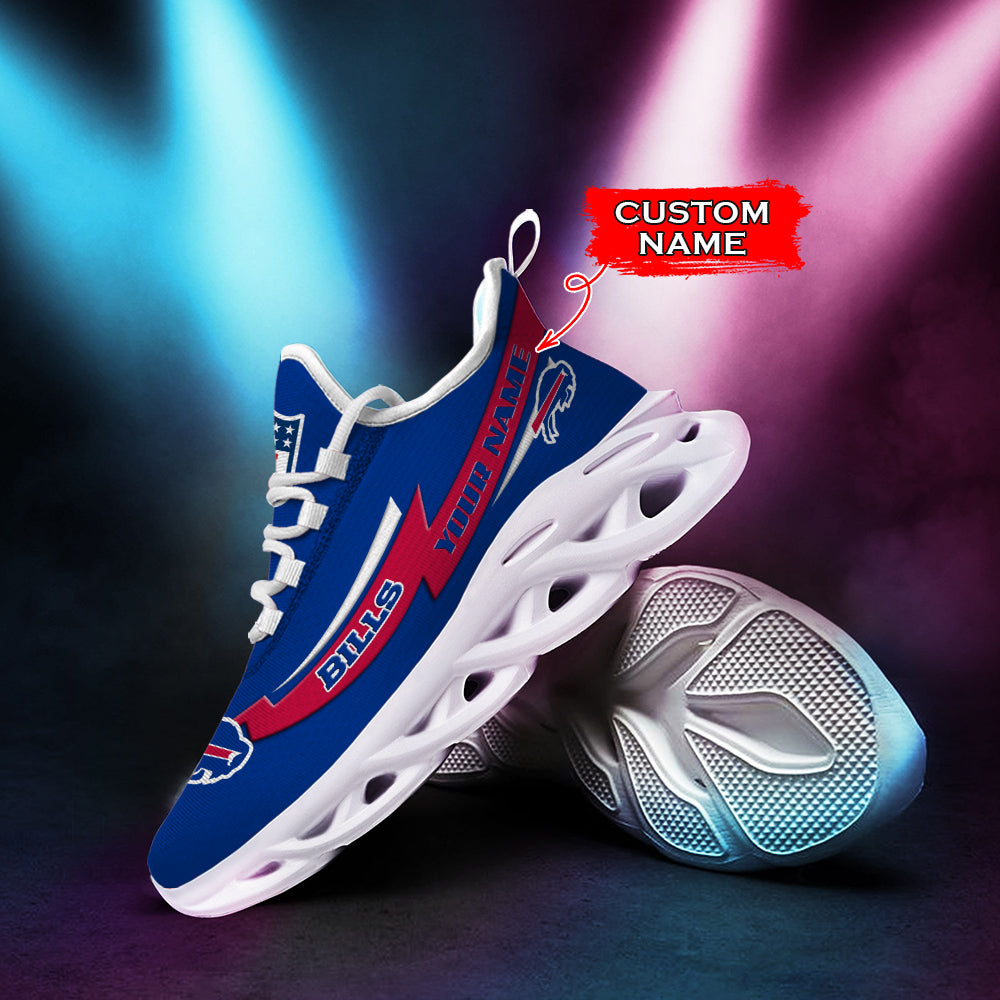Ideafootwear Buffalo Bills NFL Max Soul Shoes Sneakers For Men And Women