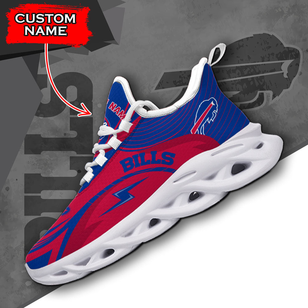 Ideafootwear Buffalo Bills NFL Max Soul Shoes Sneakers For Men And Women
