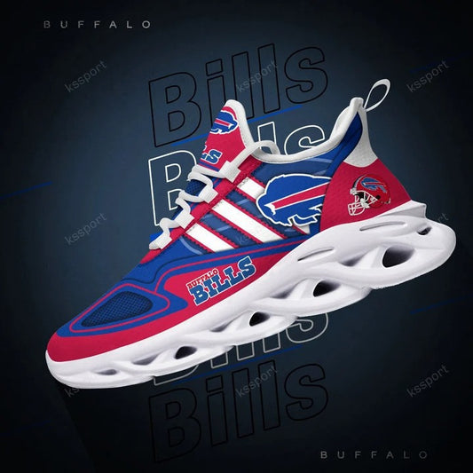 Ideafootwear Buffalo Bills NFL Max Soul Shoes Sneakers For Men And Women