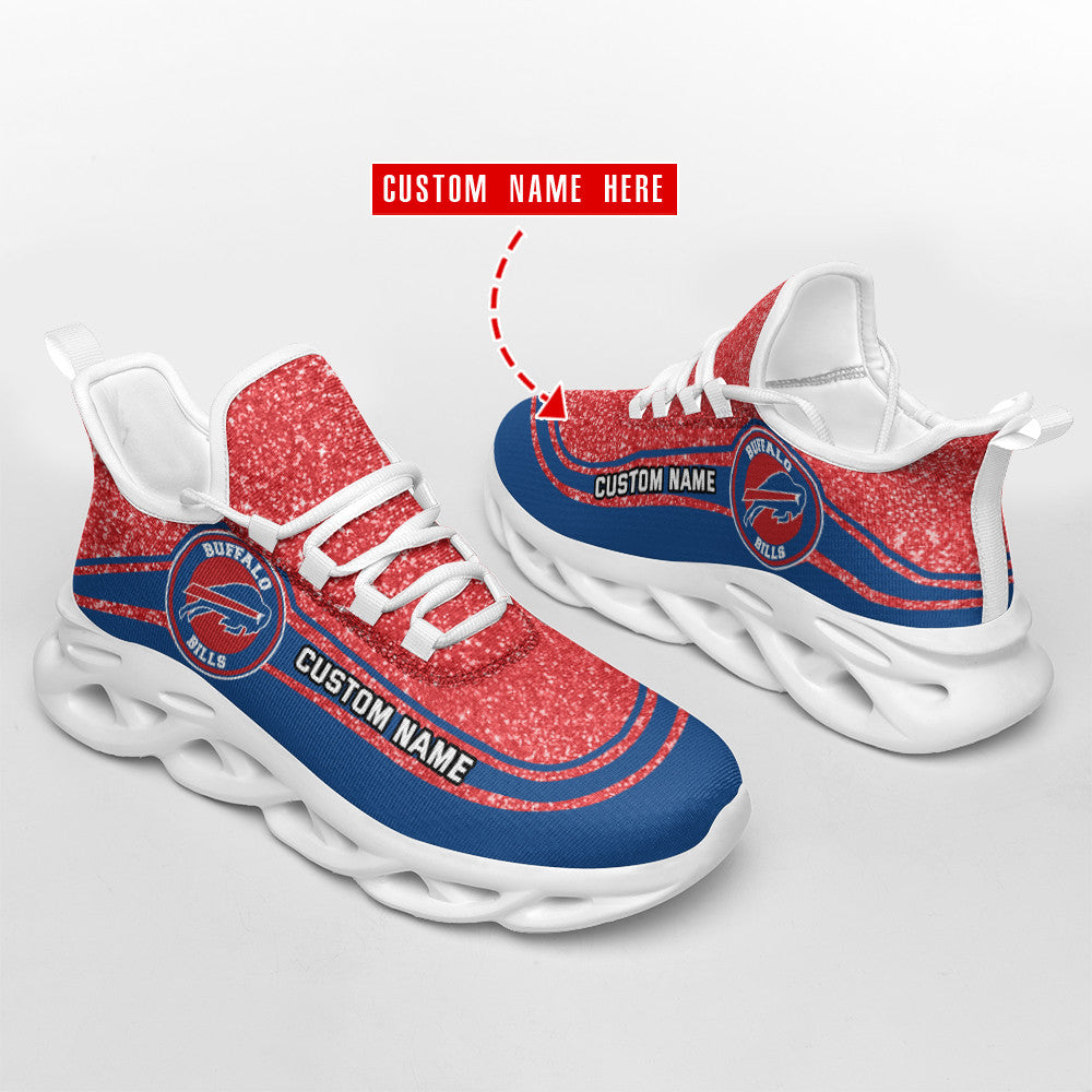 Ideafootwear Buffalo Bills NFL Max Soul Shoes Sneakers For Men And Women