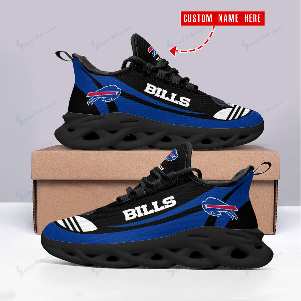 Ideafootwear Buffalo Bills NFL Max Soul Shoes Sneakers For Men And Women