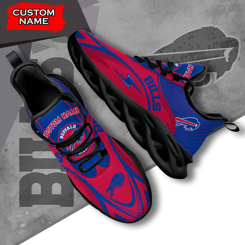 Ideafootwear Buffalo Bills NFL Max Soul Shoes Sneakers For Men And Women