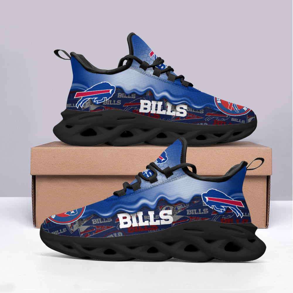 Ideafootwear Buffalo Bills NFL Max Soul Shoes Sneakers For Men And Women