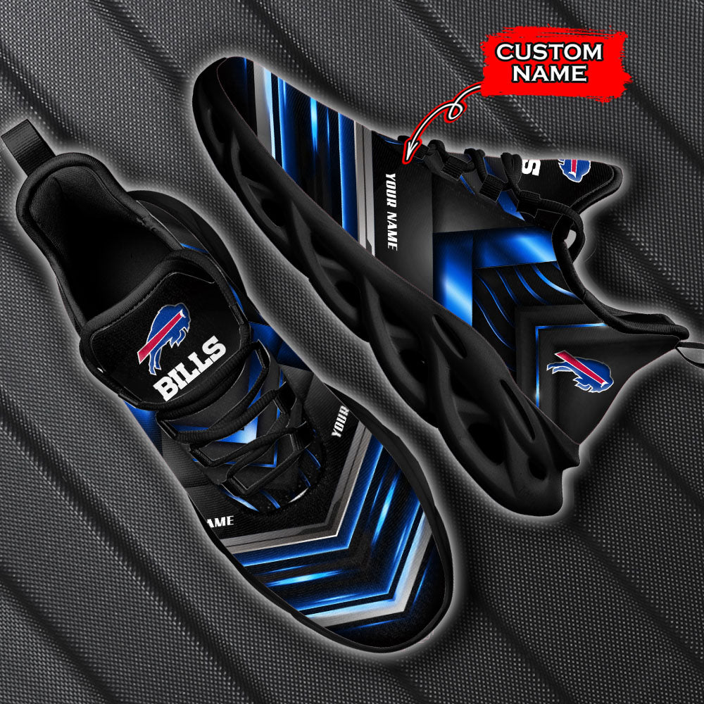Ideafootwear Buffalo Bills NFL Max Soul Shoes Sneakers For Men And Women