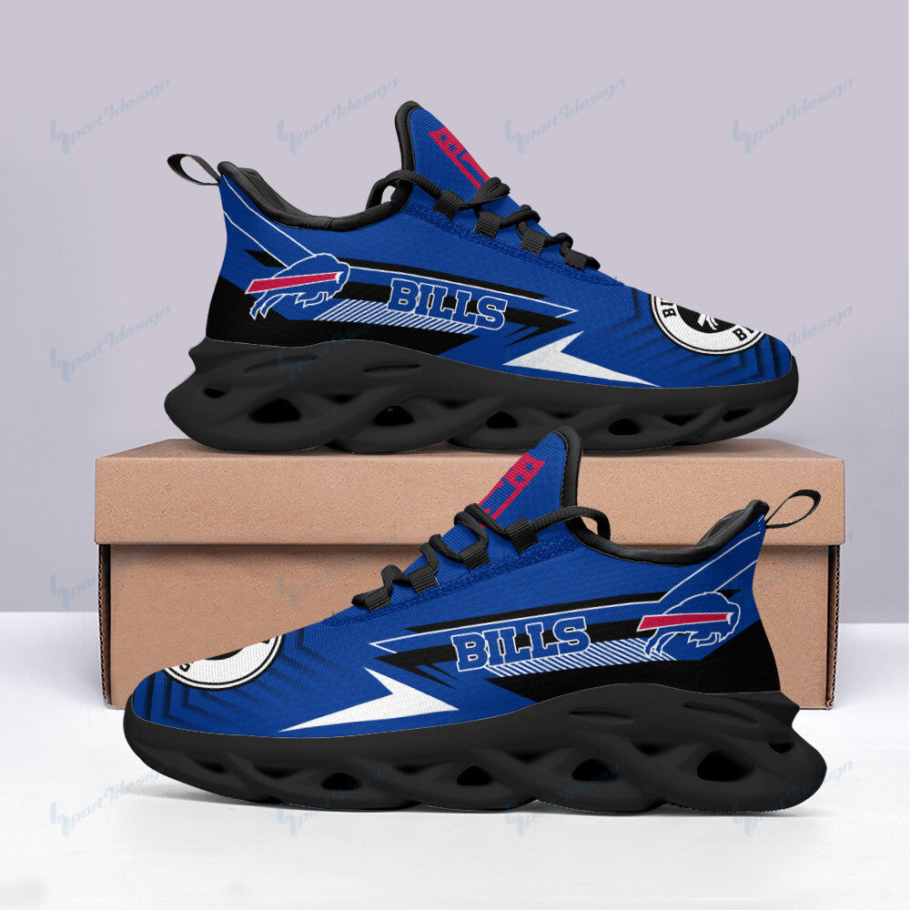 Ideafootwear Buffalo Bills NFL Max Soul Shoes Sneakers For Men And Women