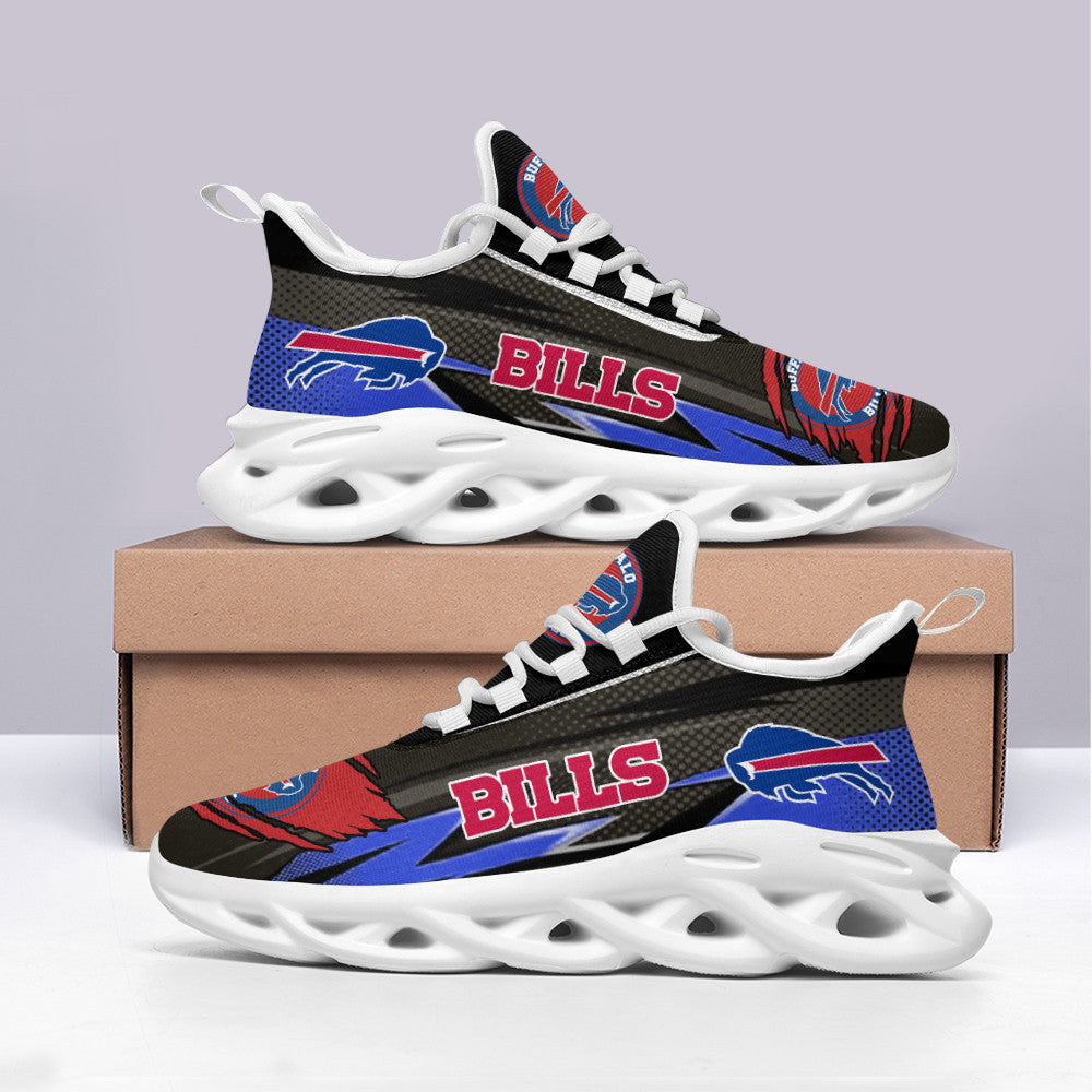 Ideafootwear Buffalo Bills NFL Max Soul Shoes Sneakers For Men And Women