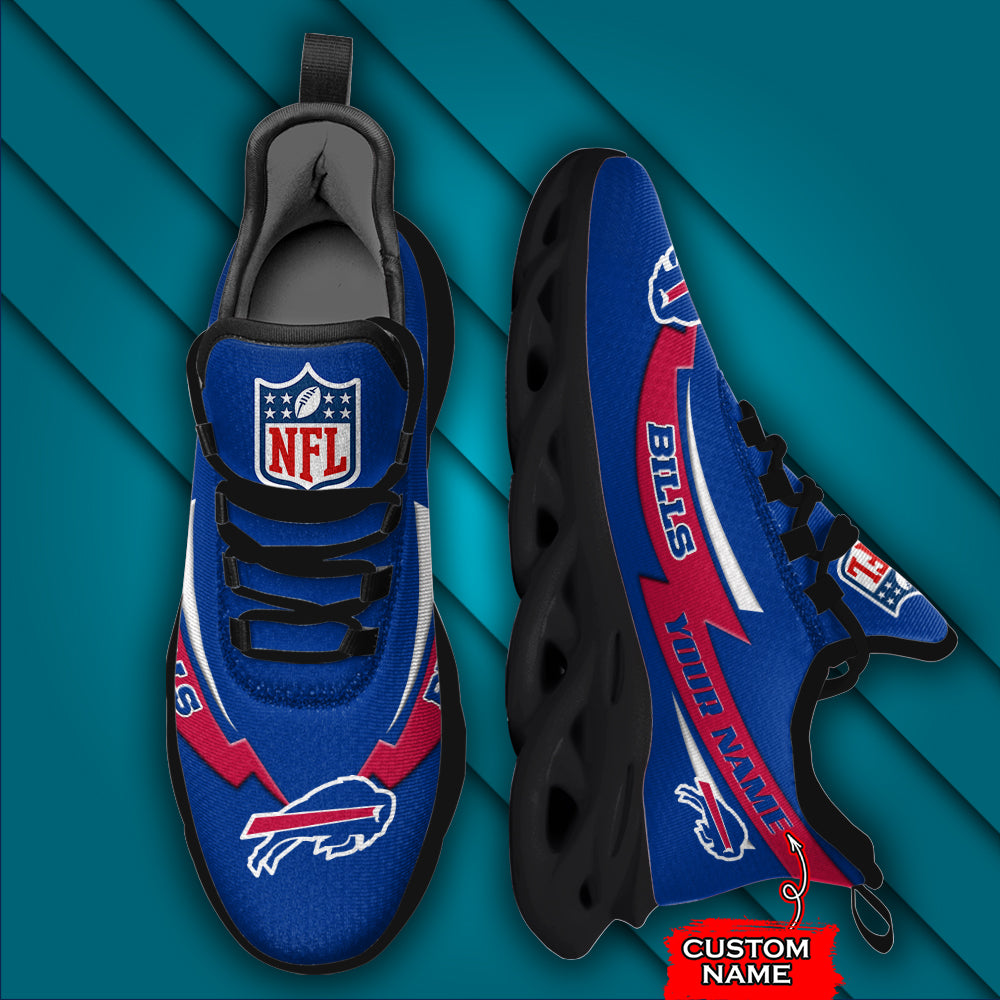 Ideafootwear Buffalo Bills NFL Max Soul Shoes Sneakers For Men And Women