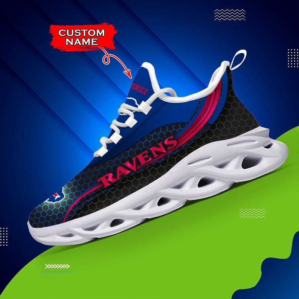 Ideafootwear Buffalo Bills NFL Max Soul Shoes Sneakers For Men And Women