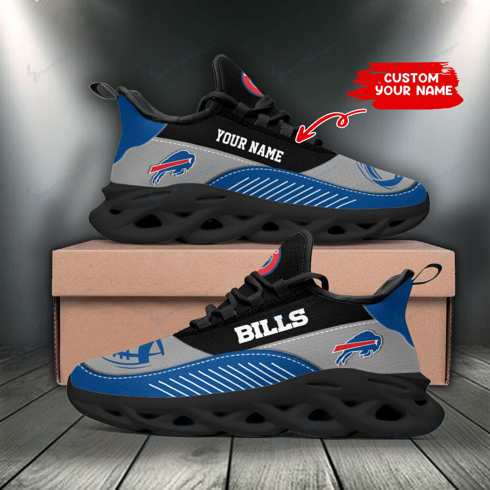 Ideafootwear Buffalo Bills NFL Max Soul Shoes Sneakers For Men And Women