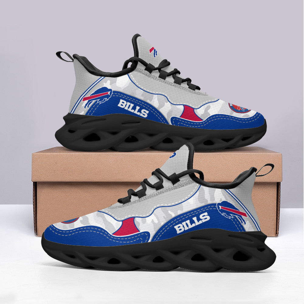 Ideafootwear Buffalo Bills NFL Max Soul Shoes Sneakers For Men And Women