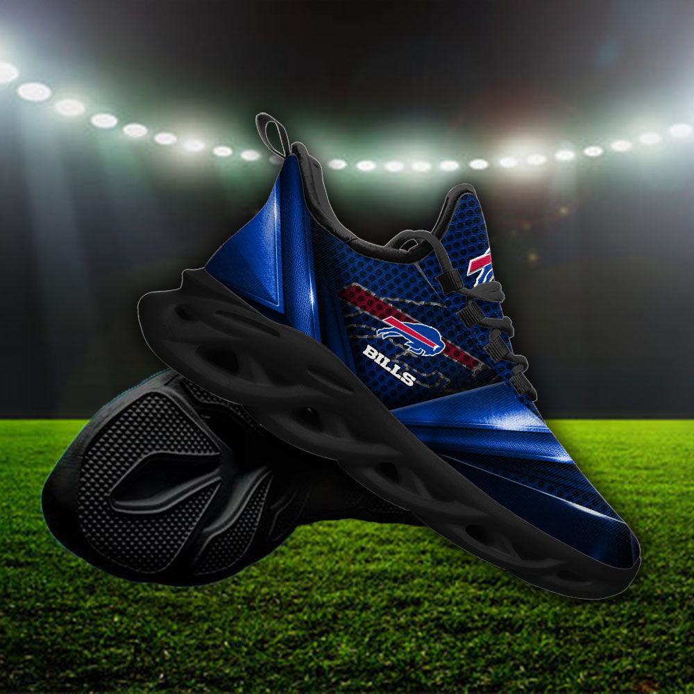 Ideafootwear Buffalo Bills NFL Max Soul Shoes Sneakers For Men And Women