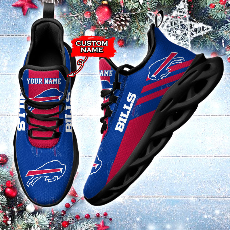 Ideafootwear Buffalo Bills NFL Max Soul Shoes Sneakers For Men And Women