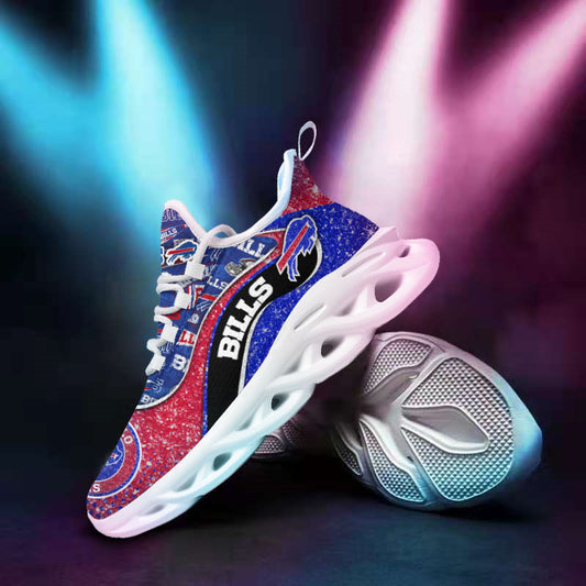 Ideafootwear Buffalo Bills NFL Max Soul Shoes Sneakers For Men And Women
