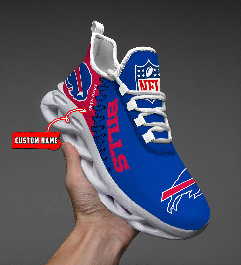 Ideafootwear Buffalo Bills NFL Max Soul Shoes Sneakers For Men And Women