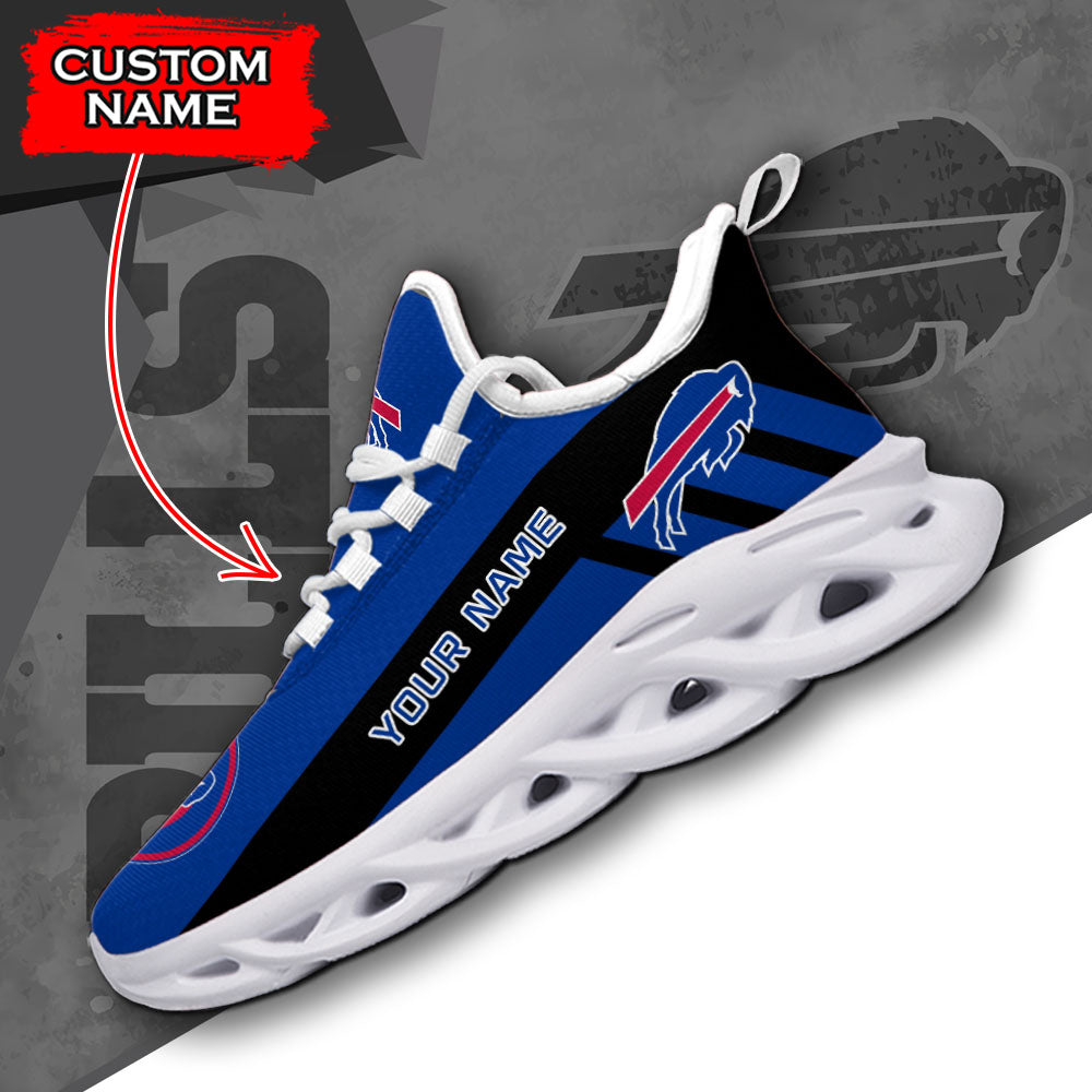 Ideafootwear Buffalo Bills NFL Max Soul Shoes Sneakers For Men And Women