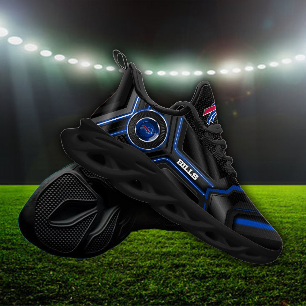 Ideafootwear Buffalo Bills NFL Max Soul Shoes Sneakers For Men And Women