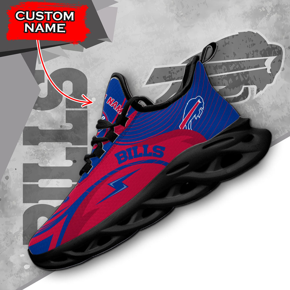 Ideafootwear Buffalo Bills NFL Max Soul Shoes Sneakers For Men And Women