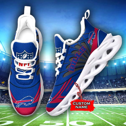 Ideafootwear Buffalo Bills NFL Max Soul Shoes Sneakers For Men And Women