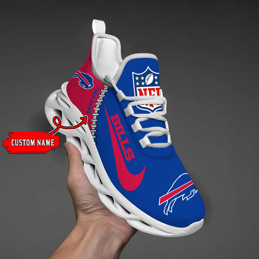 Ideafootwear Buffalo Bills NFL Max Soul Shoes Sneakers For Men And Women