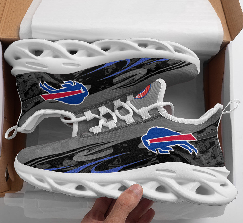 Ideafootwear Buffalo Bills NFL Max Soul Shoes Sneakers For Men And Women