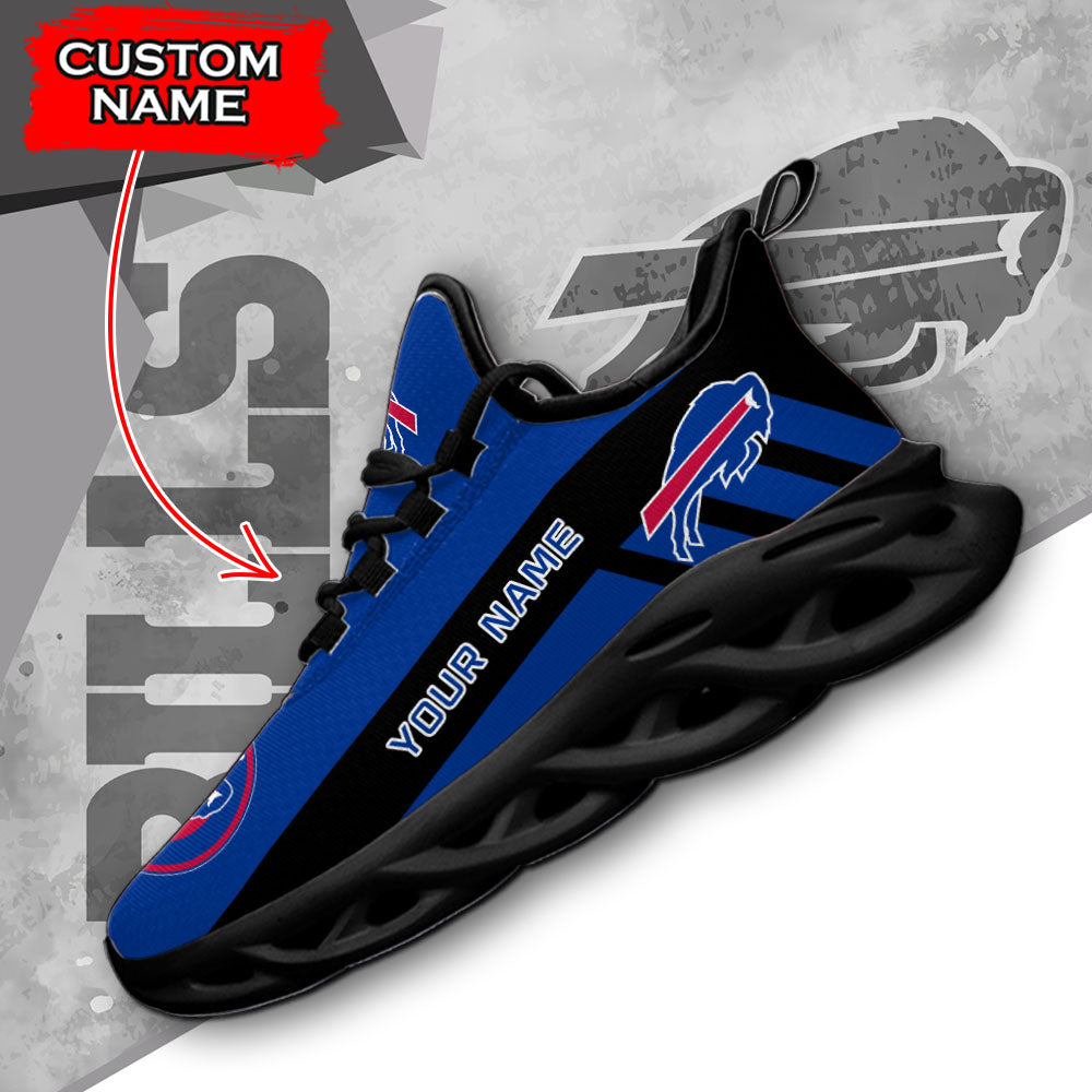 Ideafootwear Buffalo Bills NFL Max Soul Shoes Sneakers For Men And Women