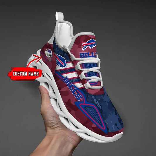 Ideafootwear Buffalo Bills NFL Max Soul Shoes Sneakers For Men And Women