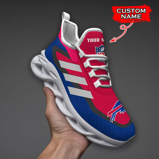 Ideafootwear Buffalo Bills NFL Max Soul Shoes Sneakers For Men And Women
