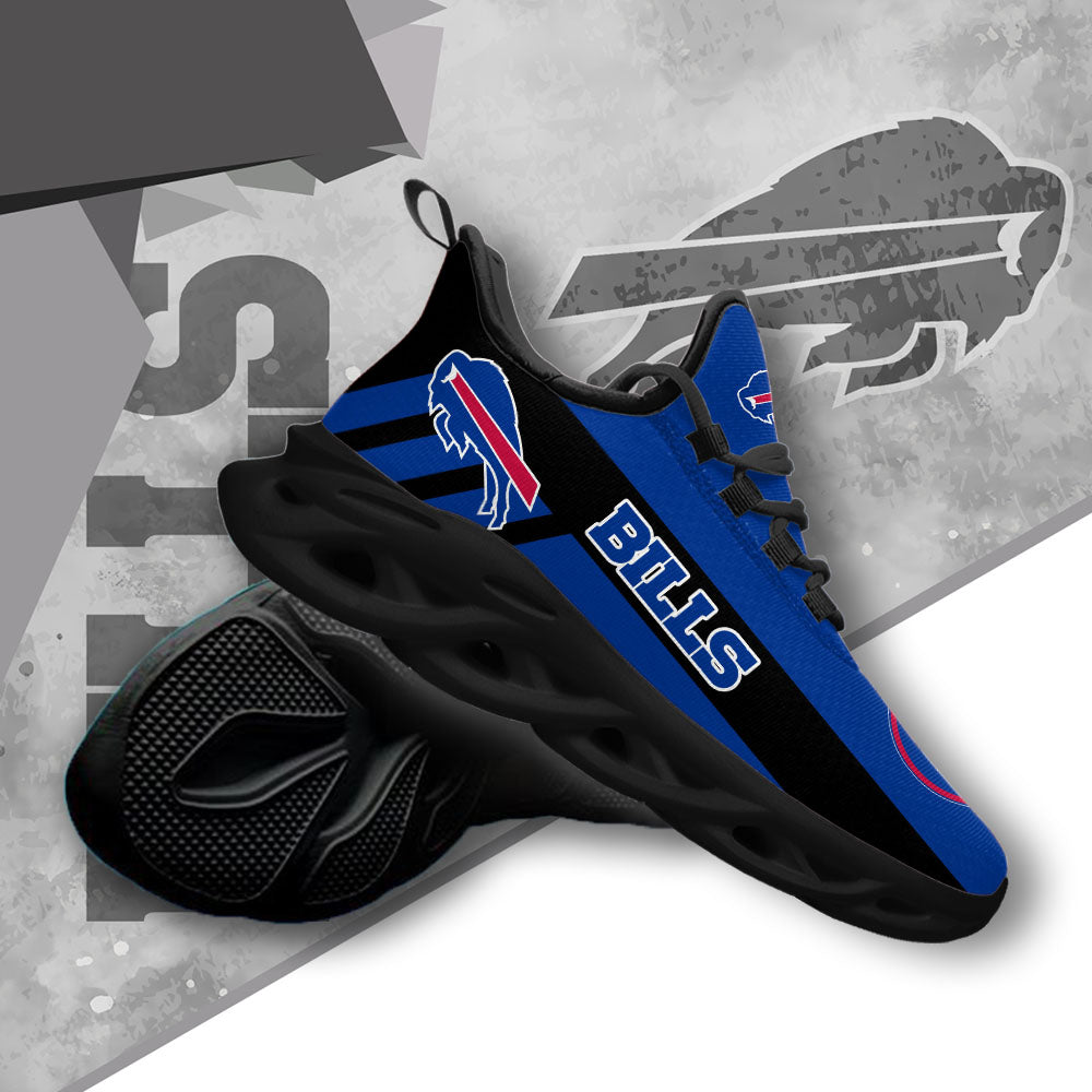 Ideafootwear Buffalo Bills NFL Max Soul Shoes Sneakers For Men And Women
