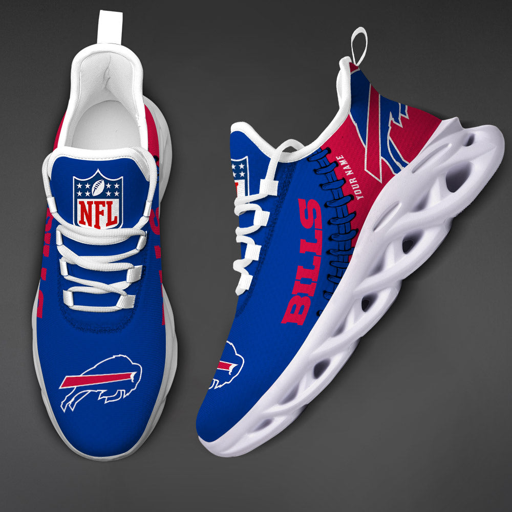 Ideafootwear Buffalo Bills NFL Max Soul Shoes Sneakers For Men And Women