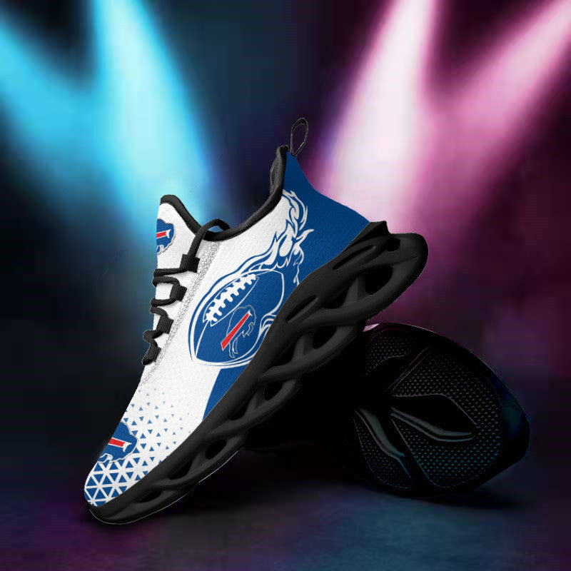 Ideafootwear Buffalo Bills NFL Max Soul Shoes Sneakers For Men And Women