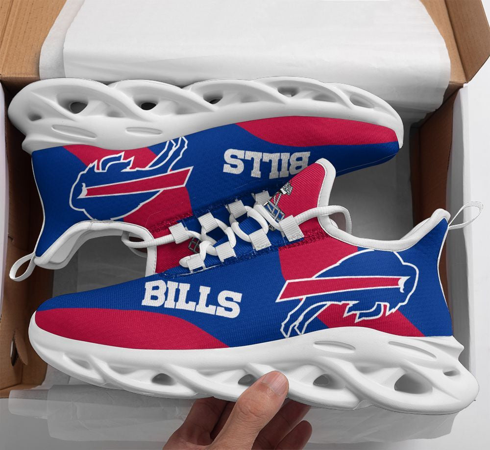 Ideafootwear Buffalo Bills NFL Max Soul Shoes Sneakers For Men And Women