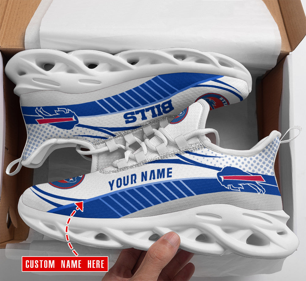 Ideafootwear Buffalo Bills NFL Max Soul Shoes Sneakers For Men And Women