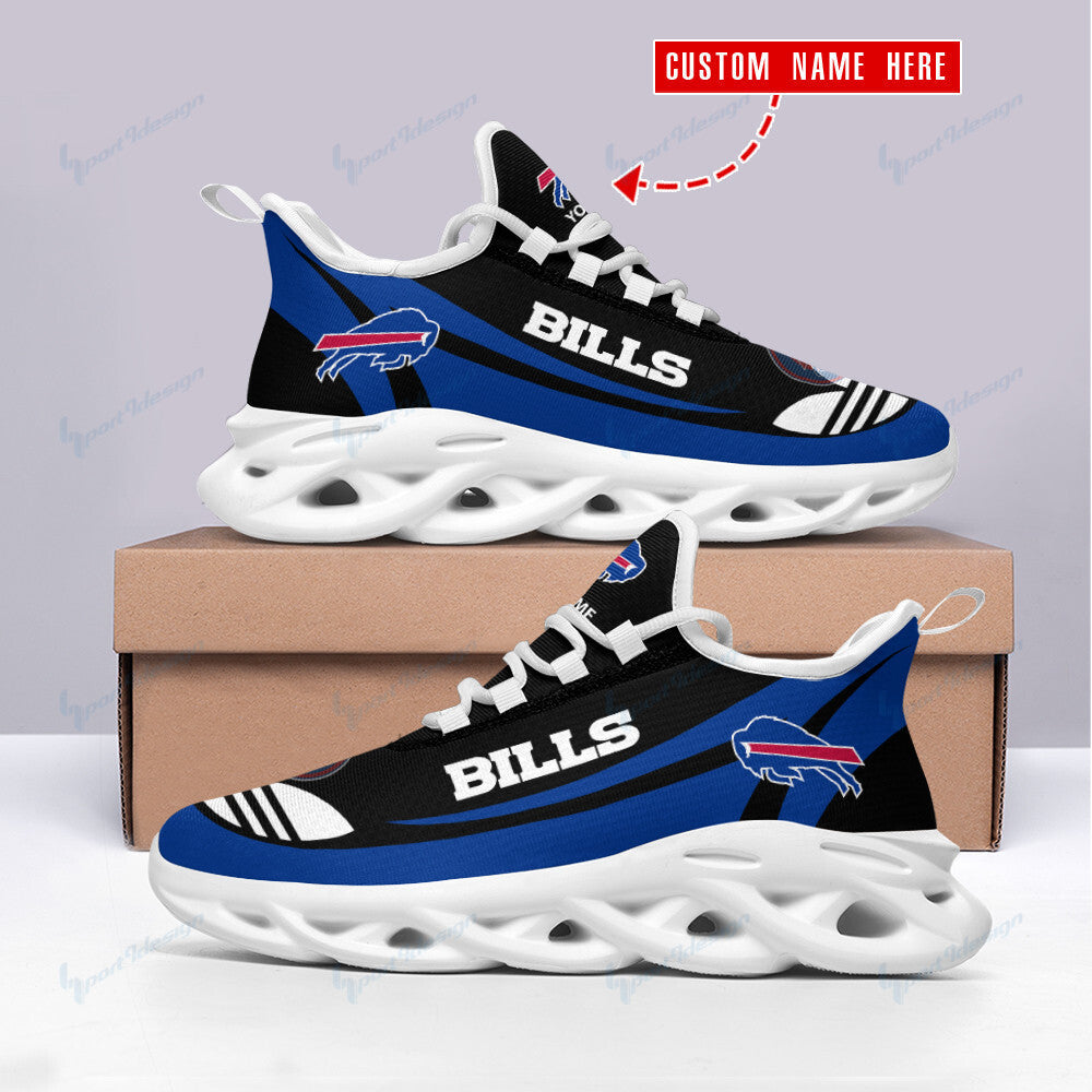 Ideafootwear Buffalo Bills NFL Max Soul Shoes Sneakers For Men And Women