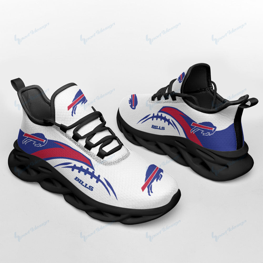 Ideafootwear Buffalo Bills NFL Max Soul Shoes Sneakers For Men And Women