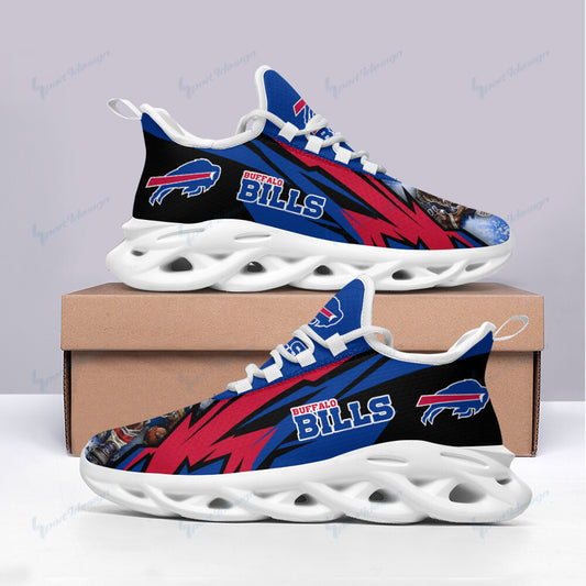 Ideafootwear Buffalo Bills NFL Max Soul Shoes Sneakers For Men And Women