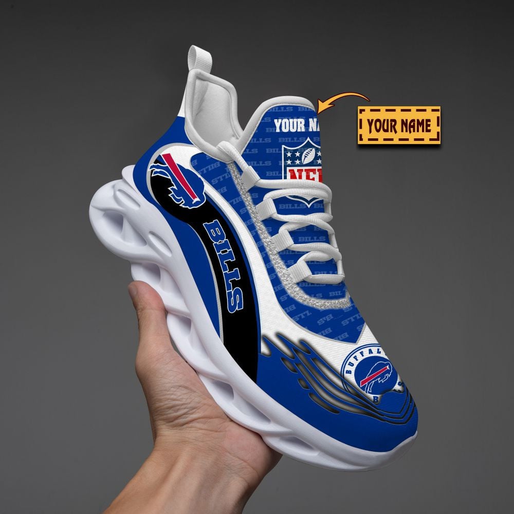 Ideafootwear Buffalo Bills NFL Max Soul Shoes Sneakers For Men And Women