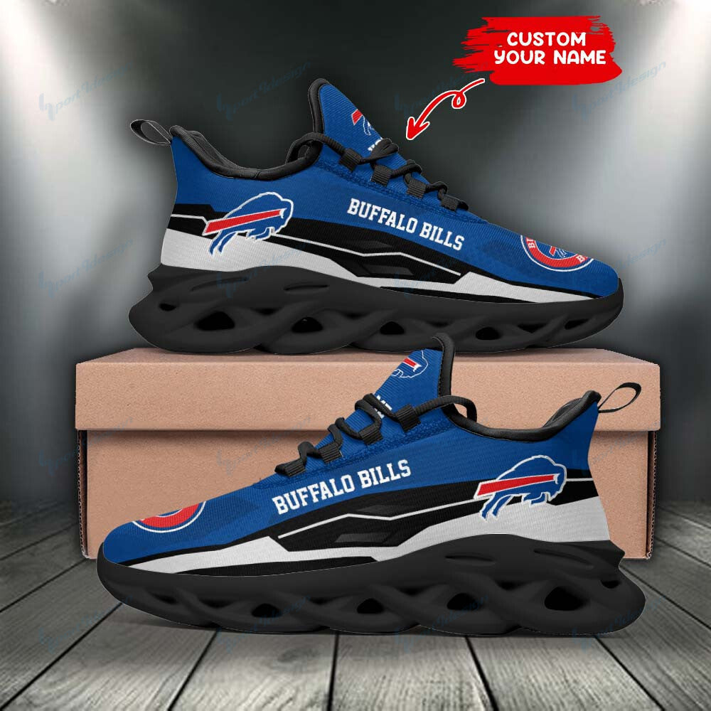Ideafootwear Buffalo Bills NFL Max Soul Shoes Sneakers For Men And Women
