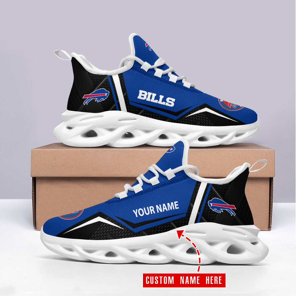 Ideafootwear Buffalo Bills NFL Max Soul Shoes Sneakers For Men And Women