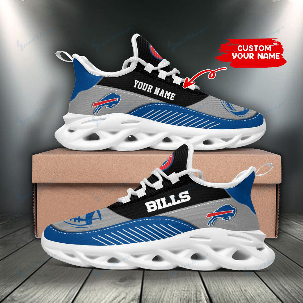 Ideafootwear Buffalo Bills NFL Max Soul Shoes Sneakers For Men And Women