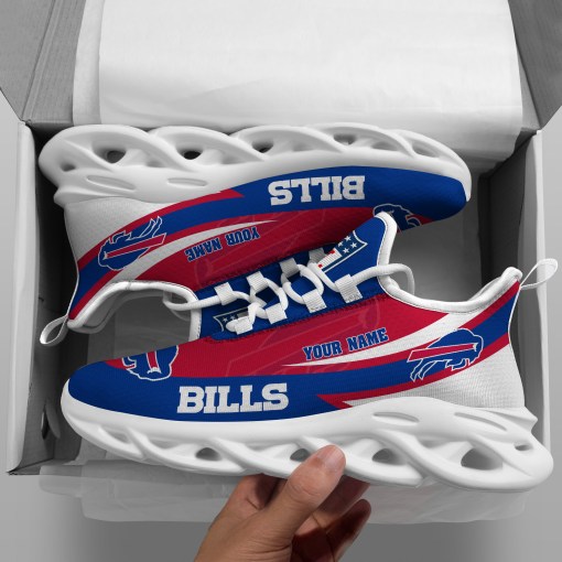 Ideafootwear Buffalo Bills NFL Max Soul Shoes Sneakers For Men And Women