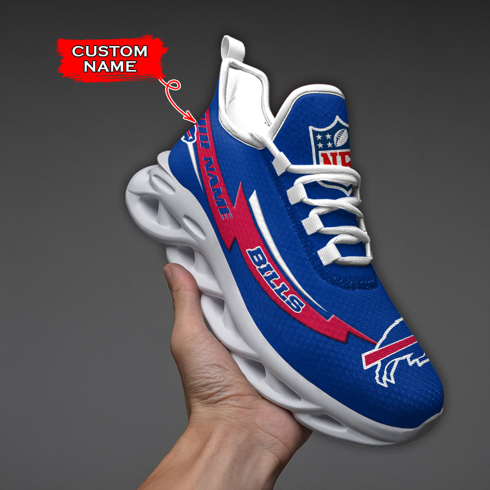 Ideafootwear Buffalo Bills NFL Max Soul Shoes Sneakers For Men And Women