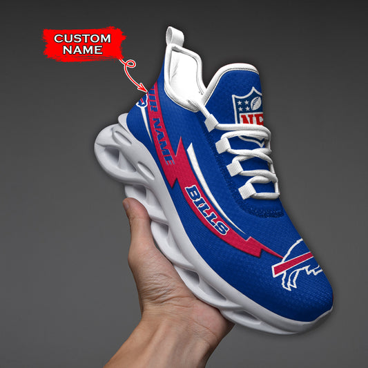 Ideafootwear Buffalo Bills NFL Max Soul Shoes Sneakers For Men And Women