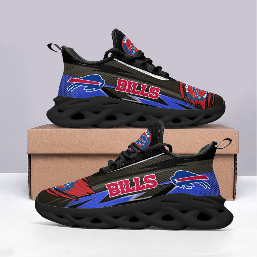 Ideafootwear Buffalo Bills NFL Max Soul Shoes Sneakers For Men And Women