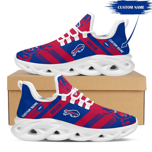Ideafootwear Buffalo Bills NFL Max Soul Shoes Sneakers For Men And Women