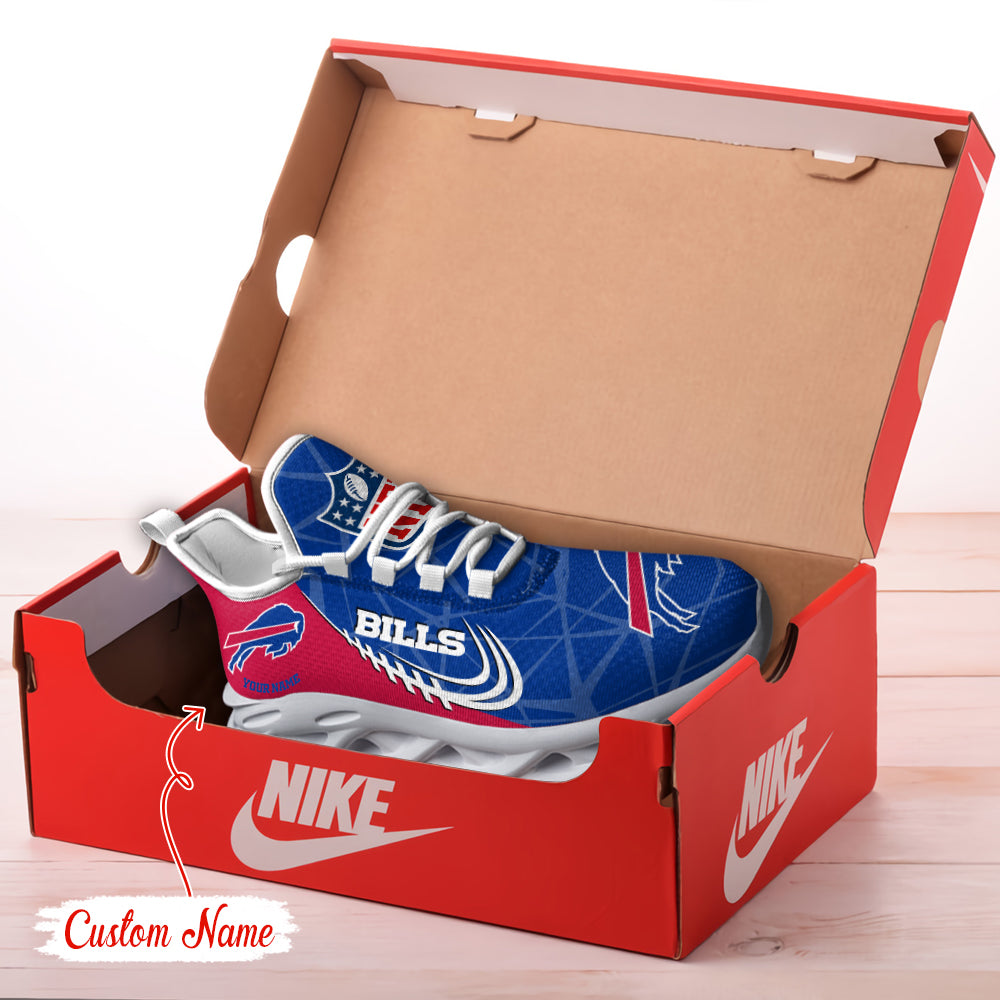 Ideafootwear Buffalo Bills NFL Max Soul Shoes Sneakers For Men And Women