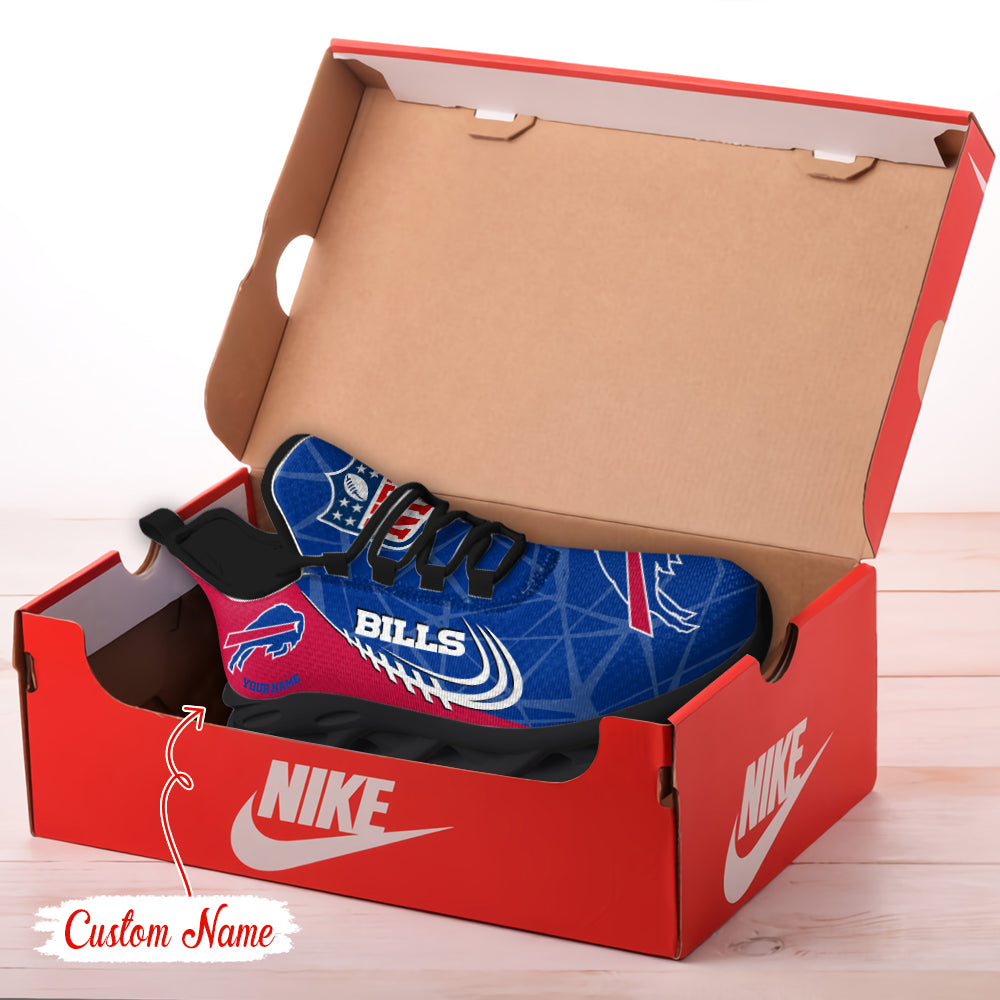 Ideafootwear Buffalo Bills NFL Max Soul Shoes Sneakers For Men And Women