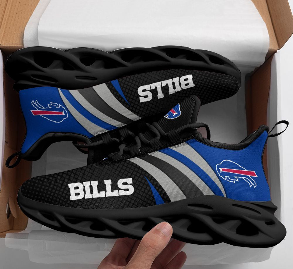 Ideafootwear Buffalo Bills NFL Max Soul Shoes Sneakers For Men And Women